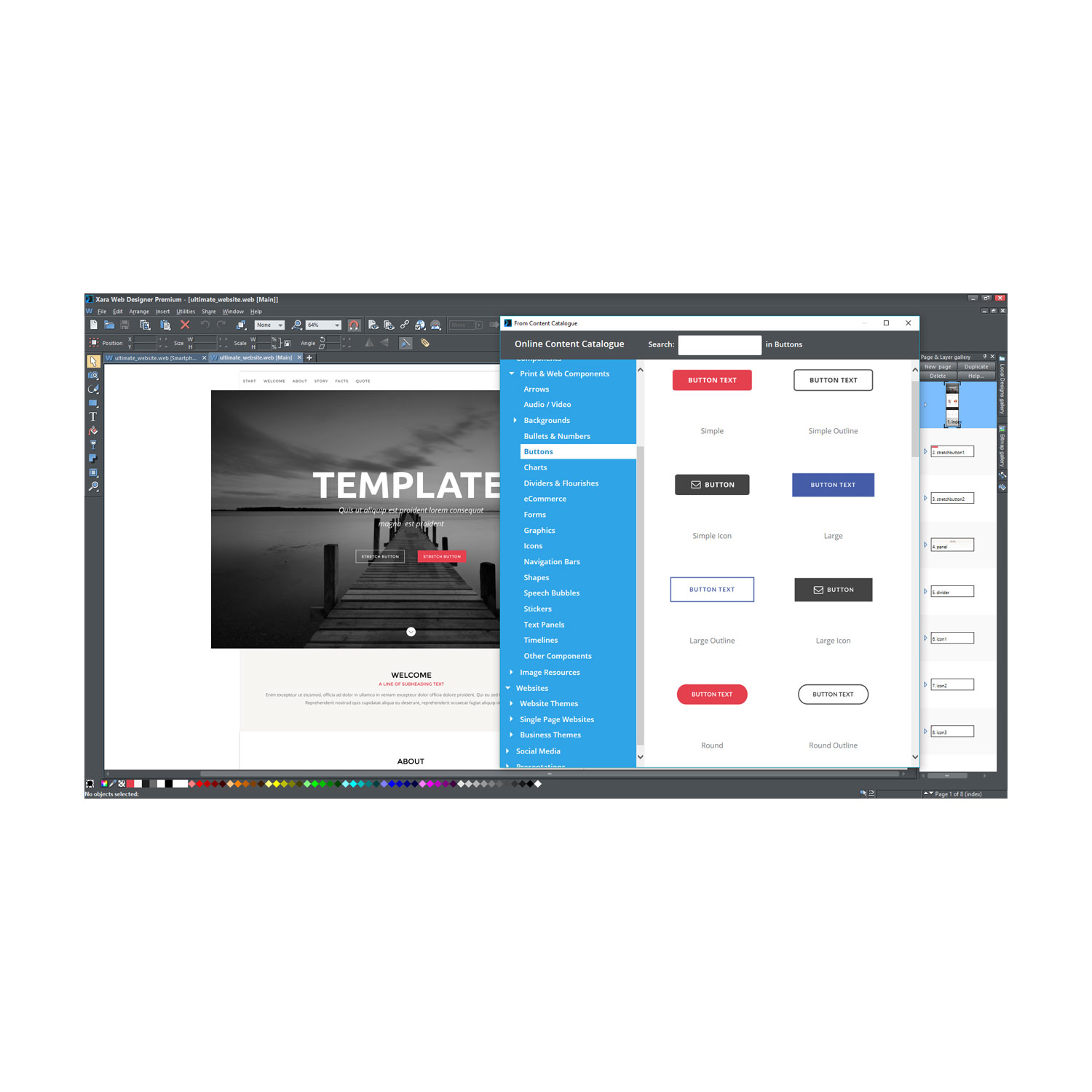 Magix Web Designer Premium Professionelle Websites selbst erstellen