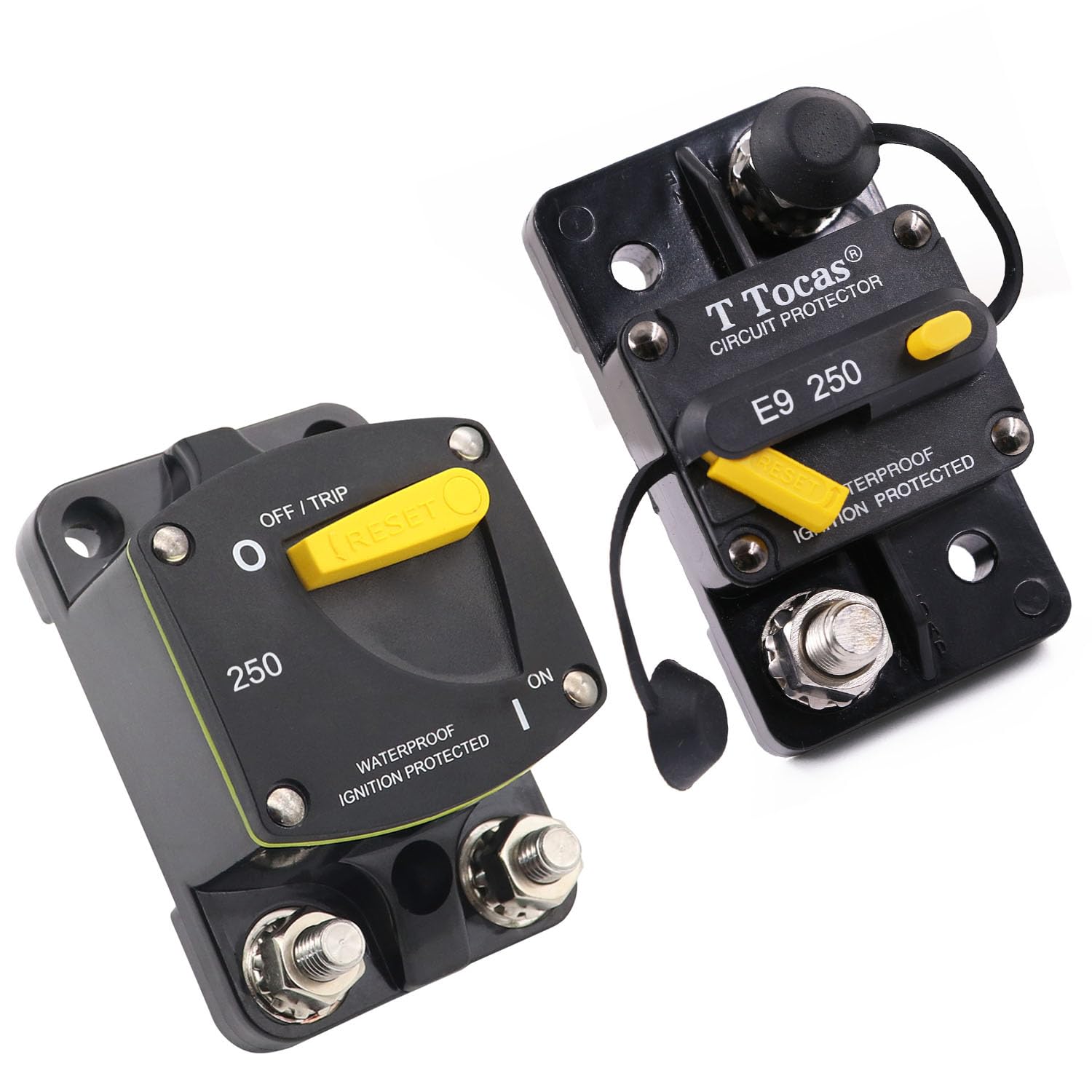 エル2 Amazon.com: 250 Amp Surface-Mount Circuit Breaker+ 2-in-1 Battery