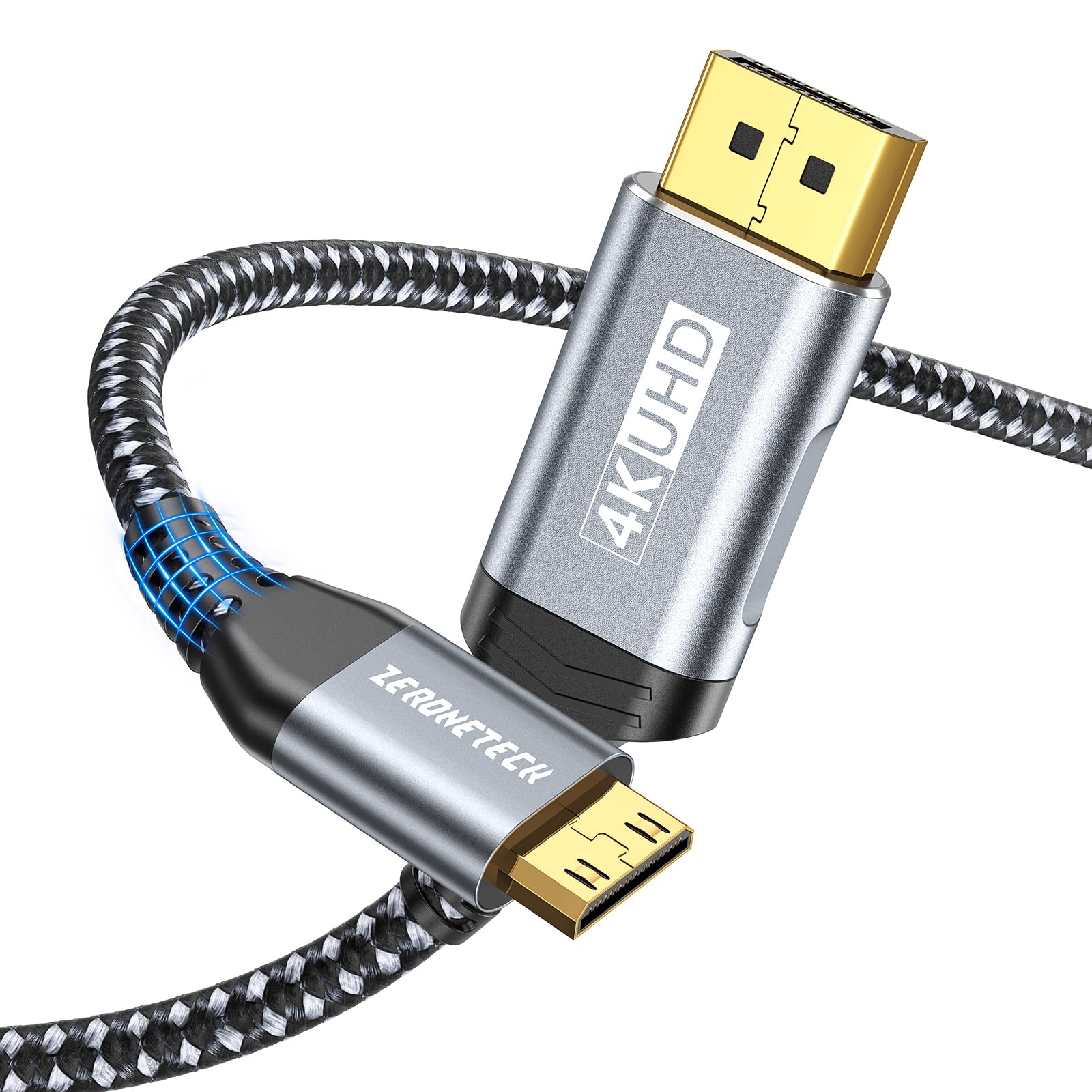 モバイルディスプレイ 本体 miniHDMIケーブル 給電ケーブル Amazon | DisplayPort to Mini HDMIケーブル 2M、4K@60Hz UHD