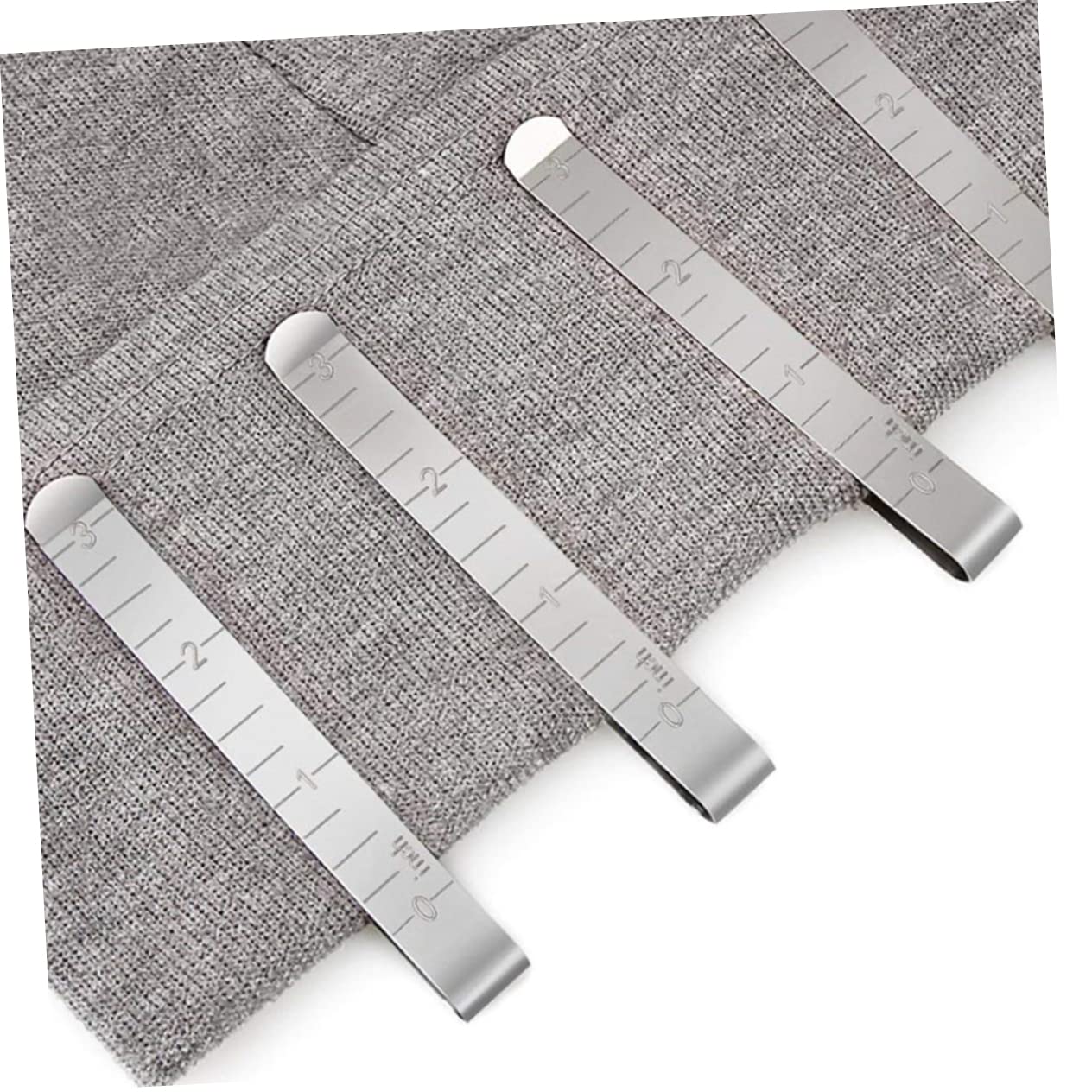 NUOBESTY 40stücke Metall Nähclips Für Quilting Und Saumarbeiten Maßlineal Präzise Markierungs Und Nähzubehör Für Hand Und Maschinenarbeit