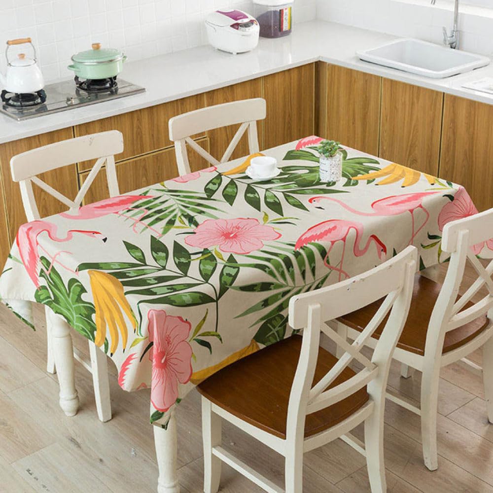 Green Leaves Monstera Obrus Obrus Obrus Home Kitchen, E, 140x280cm