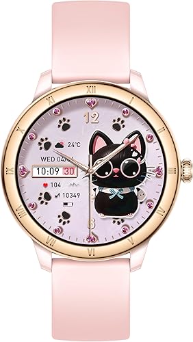 Miniatura 11 de Reloj inteligente para mujer, monitor de fitness HD de 1.27 pulgadas (respuestahaz llamadas) con más de 110 modos deportivosfrecuencia