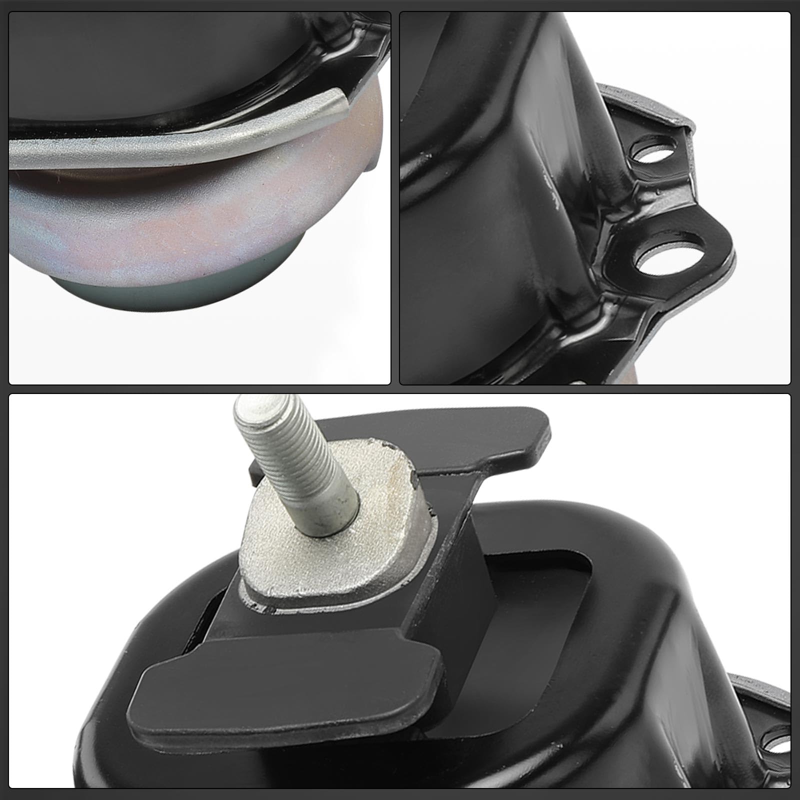 Frankberg 2x Soporte del Motor Delantero Compatible con X5 E70 3.0 xDrive30i-xDrive40i X5 F15 F85 xDrive35i X6 E71 E72 xDrive35i X6 F16 F86 xDrive35i Replace# 22116865145