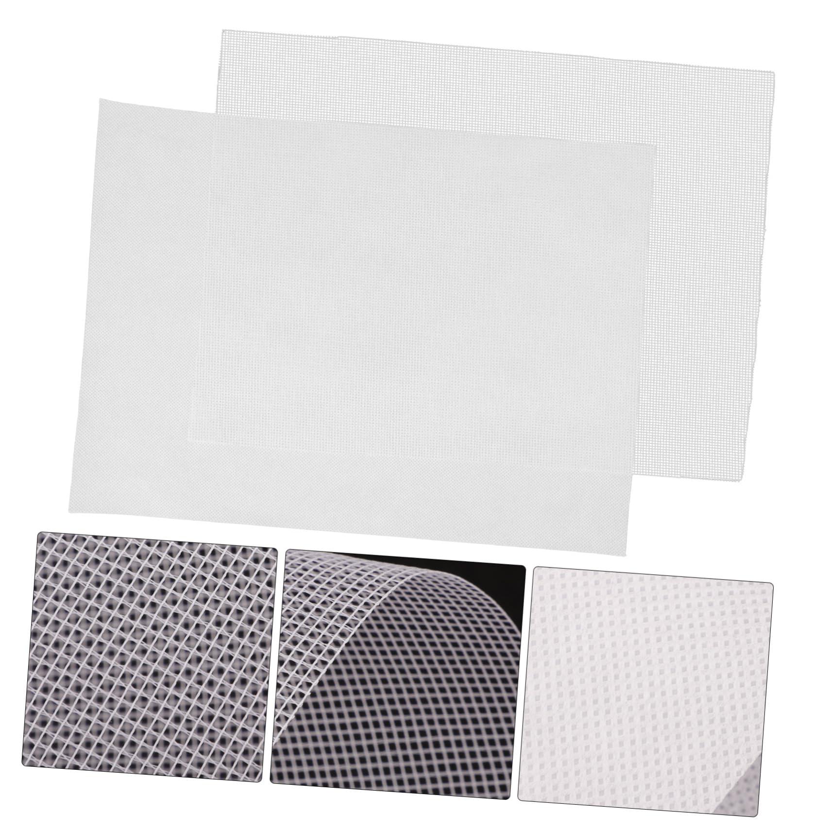 NUOBESTY DIY Paper Making Screen Kit 10 Pack Handicraft Mesh Cloth Replacement Pad for Paper Crafts Accessory Set