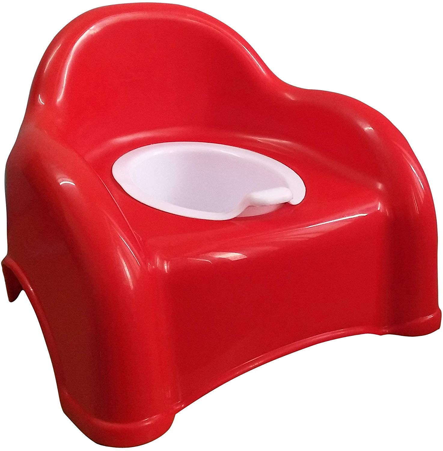 Maanit Baby Toilet Training Potty Seat with Upper Closing Lid with Removable Bowl (Red) (B0827TYNBD) Amazon Price History, Amazon Price Tracker
