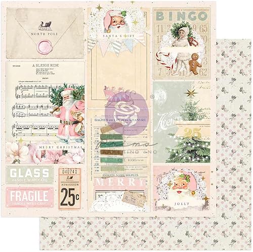 Vista 28 de Colección Christmas Market Say It in Crystals - 48 piezas/pegatinas Scrapbooking Pegatinas de mercado de Navidad