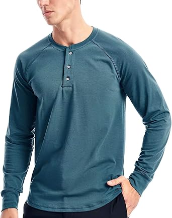 Best henley long sleeve shirts Clearance