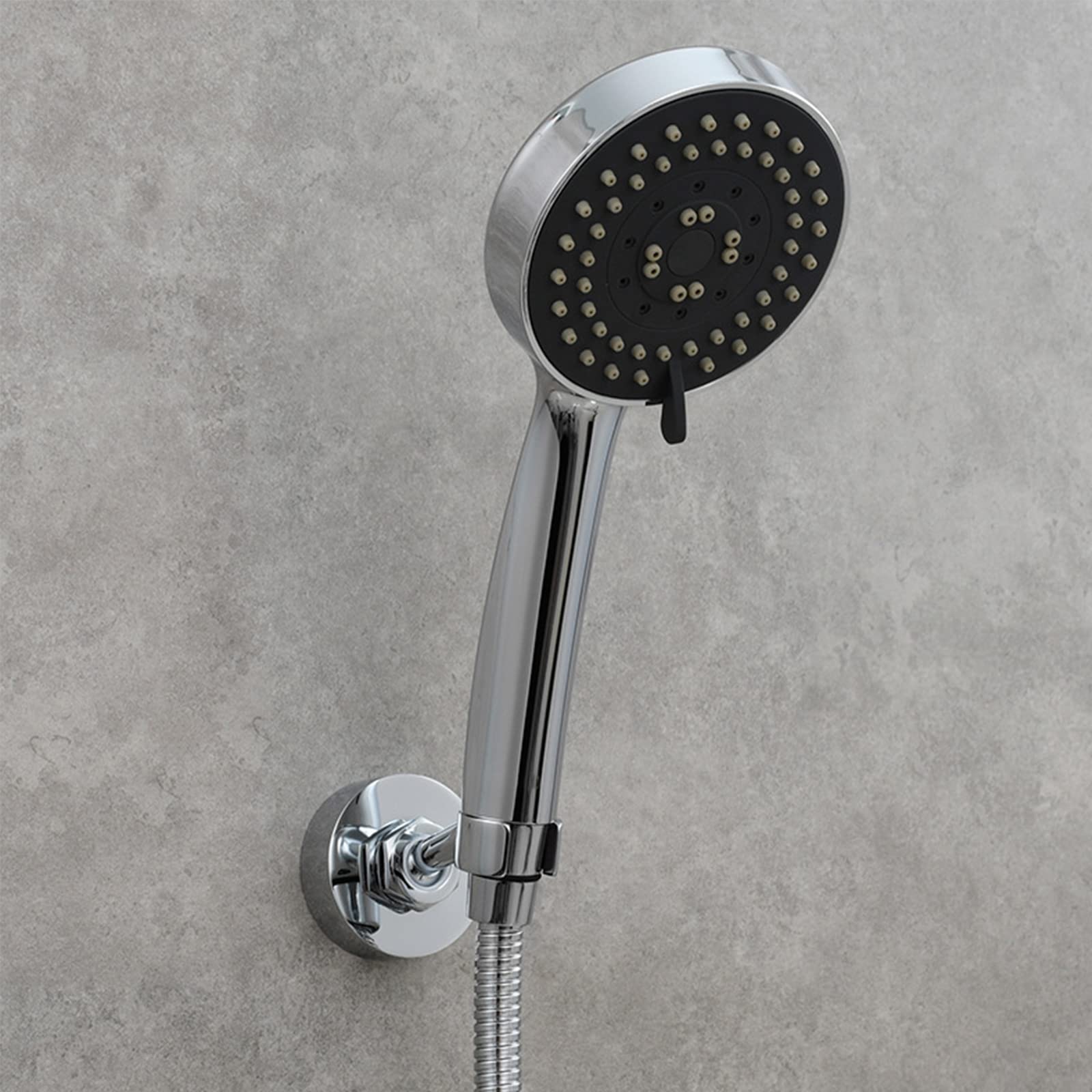 Soporte De Cabezal De Ducha, Soporte De Ducha De Mano De Acero Inoxidable 304, Soporte De Varilla De Ducha De Montaje En Pared Ajustable, Diseño Extraíble,Brushed