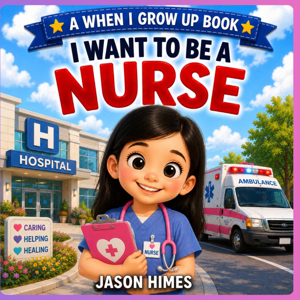 I Want To Be a Nurse: A When I Grow Up Book
