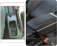 YJYWZH Peugeot 208 Középkonzol Tárolódoboz 2013-2018 Italos Tartóval 2