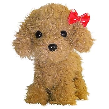 〚羽月〛トイプードル　ぬいぐるみ♡ 犬のぬいぐるみ トイプードル おもちゃ ウォーキングスイート