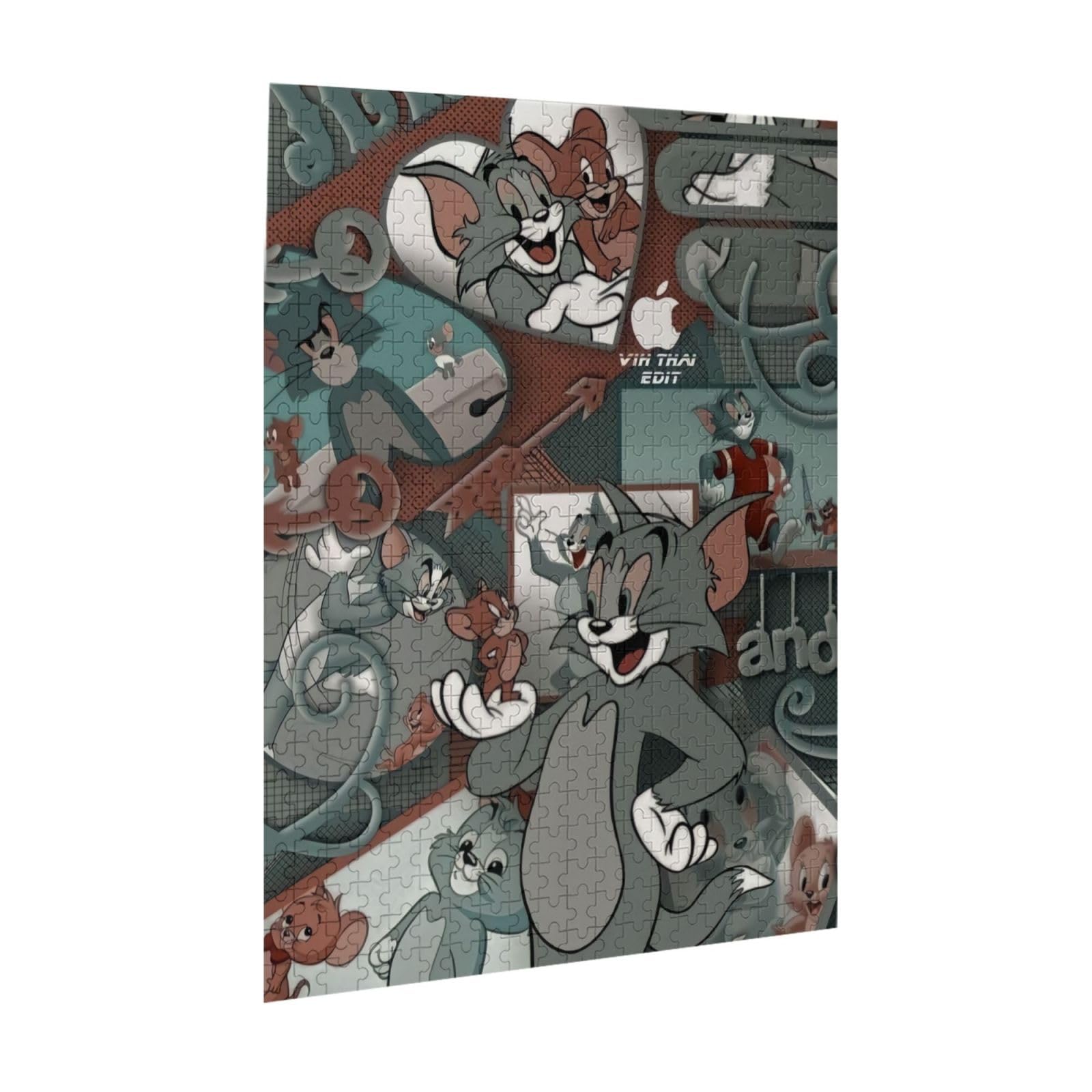 Amazon.co.jp: パズル トムとジェリー アニメ 500ピース ジグソー 大人