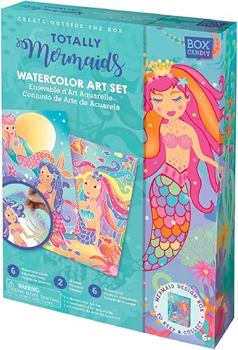 Miniatura 8 de Totally Mermaids - Kit de terrario de diorama colgante para hacer y exhibir