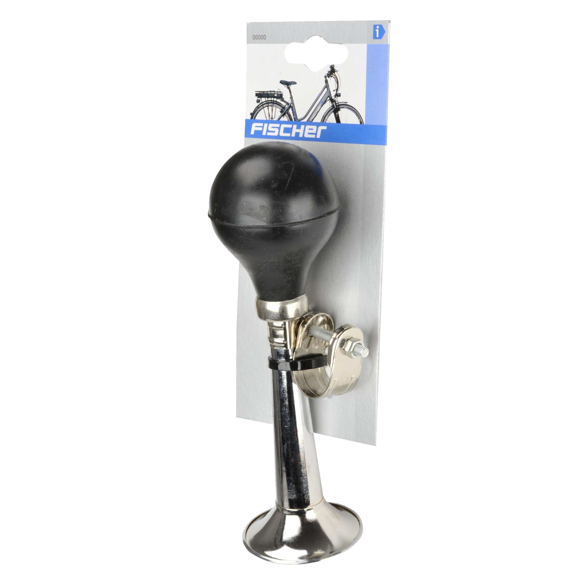 Fischer Klaxon unisexe chromé Argenté Taille unique