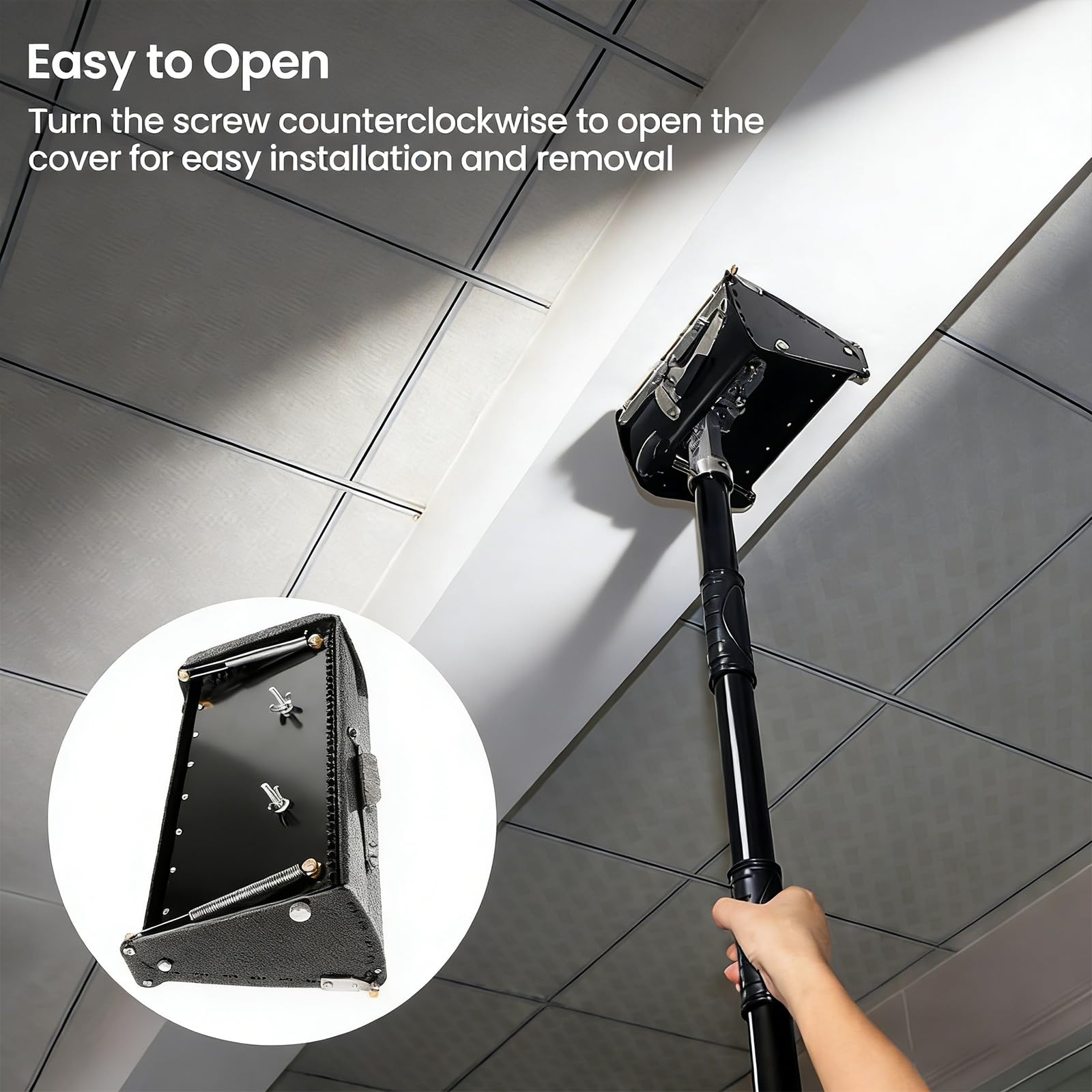 Narzędzia do płyt kartonowo-gipsowych, płaskie pudełko ze stopu aluminium, profesjonalne płaskie pudełko do płyt kartonowo-gipsowych z uchwytem 42-65 cm, 20 cm, płyta gipsowo-kartonowa, błoto