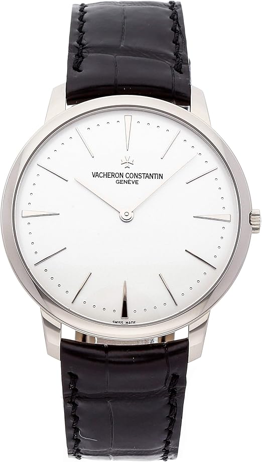 Vacheron Constantin patrimonio Grand Taille bianco oro nero Alligatore mens  orologio 81180000 g-9117 : Vacheron Constantin: Amazon.it: Orologi