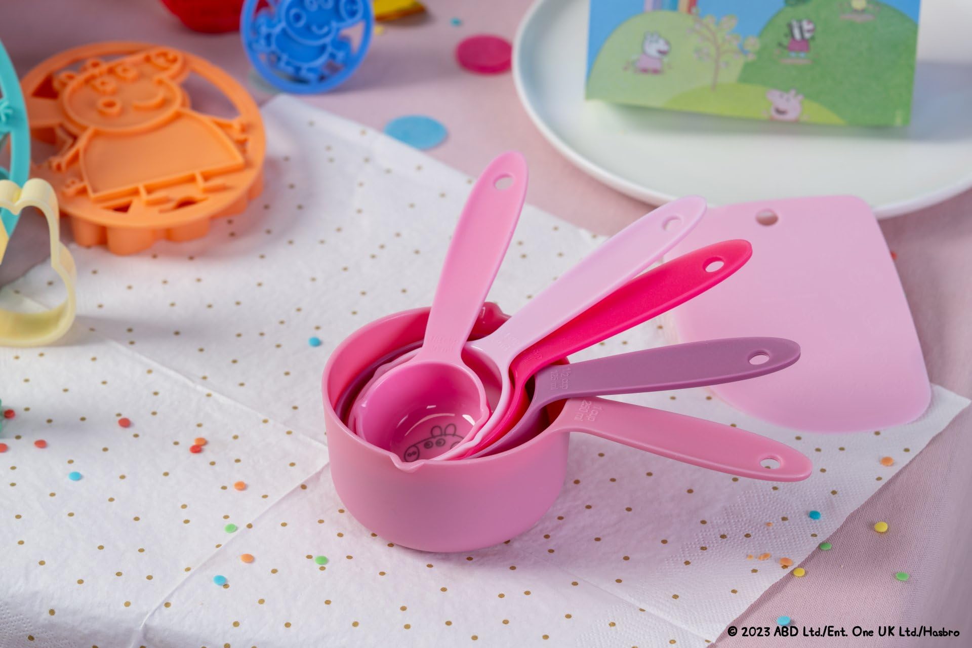 Amazon.com: Dr. Oetker Peppa Pig Measuring Spoons Set - Precise