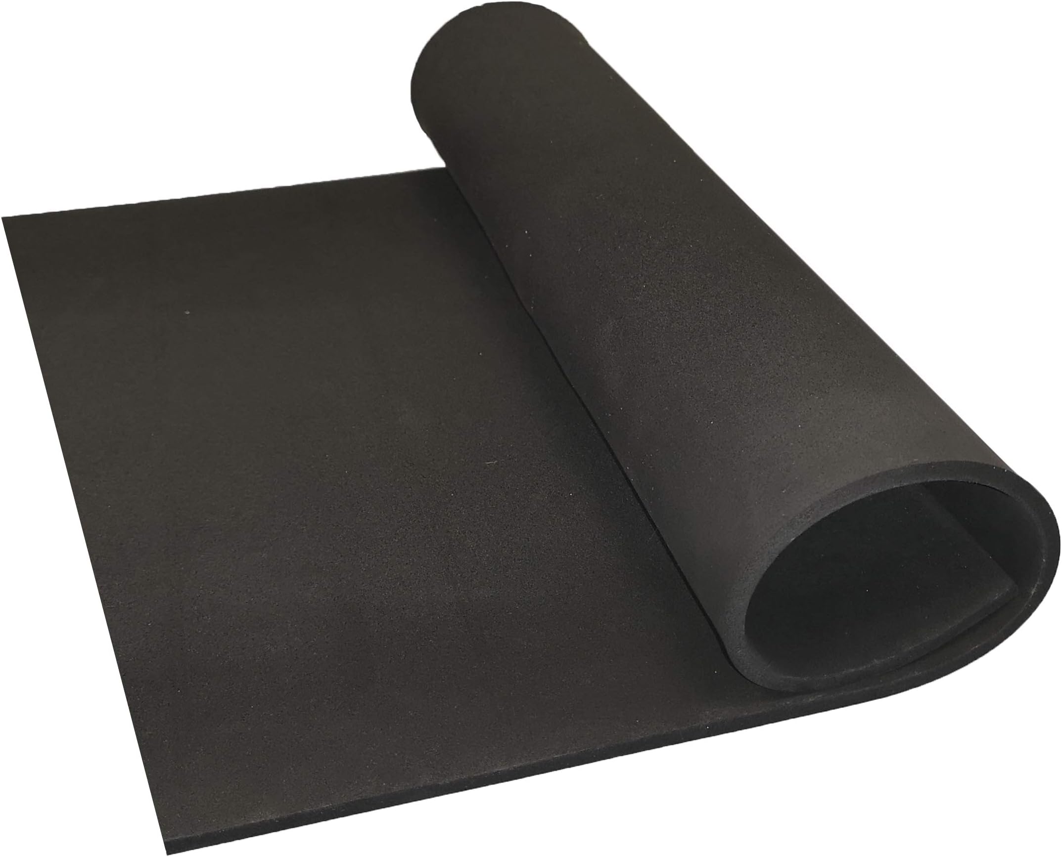 Black Neoprene Plain Sponge/Foam Rubber Sheet 1M X 1M X 10MM Thick