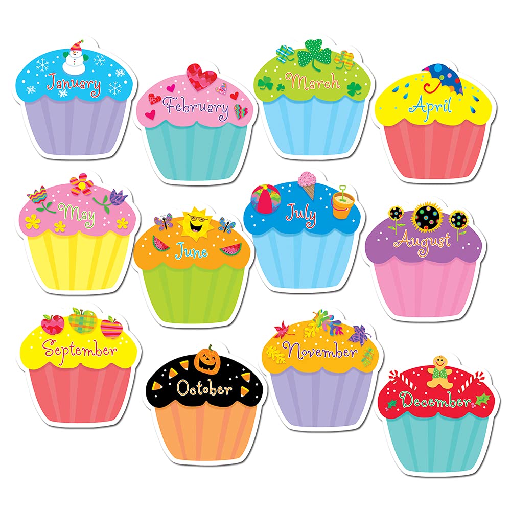 Buy Creative Teaching Press Cupcake Accents For Bulletin Boards 