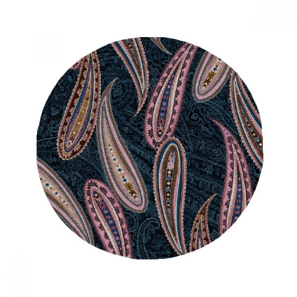 Tapis de bain anti-slip motif poisson abstrait 80x80cm pour sol de cuisine