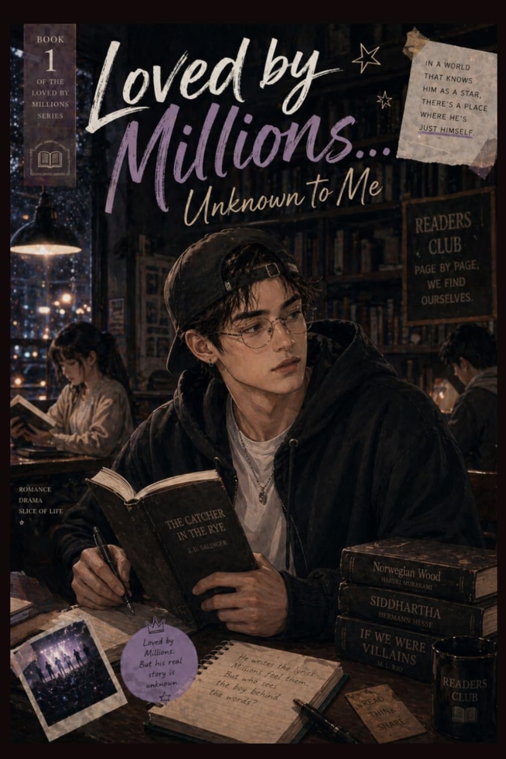 Loved by Millions… Unknown to Me: A Bookish Romance Comic About Fandom, Loneliness, and Quiet Love