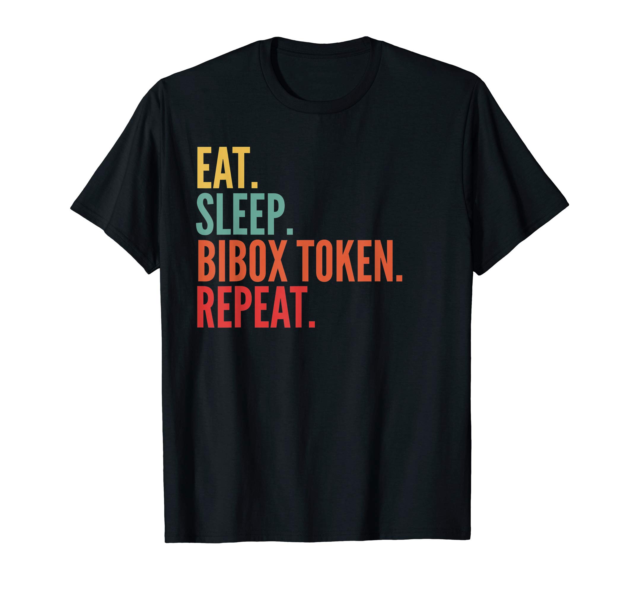 Eat Sleep Bibox Token Repeat T-Shirt
