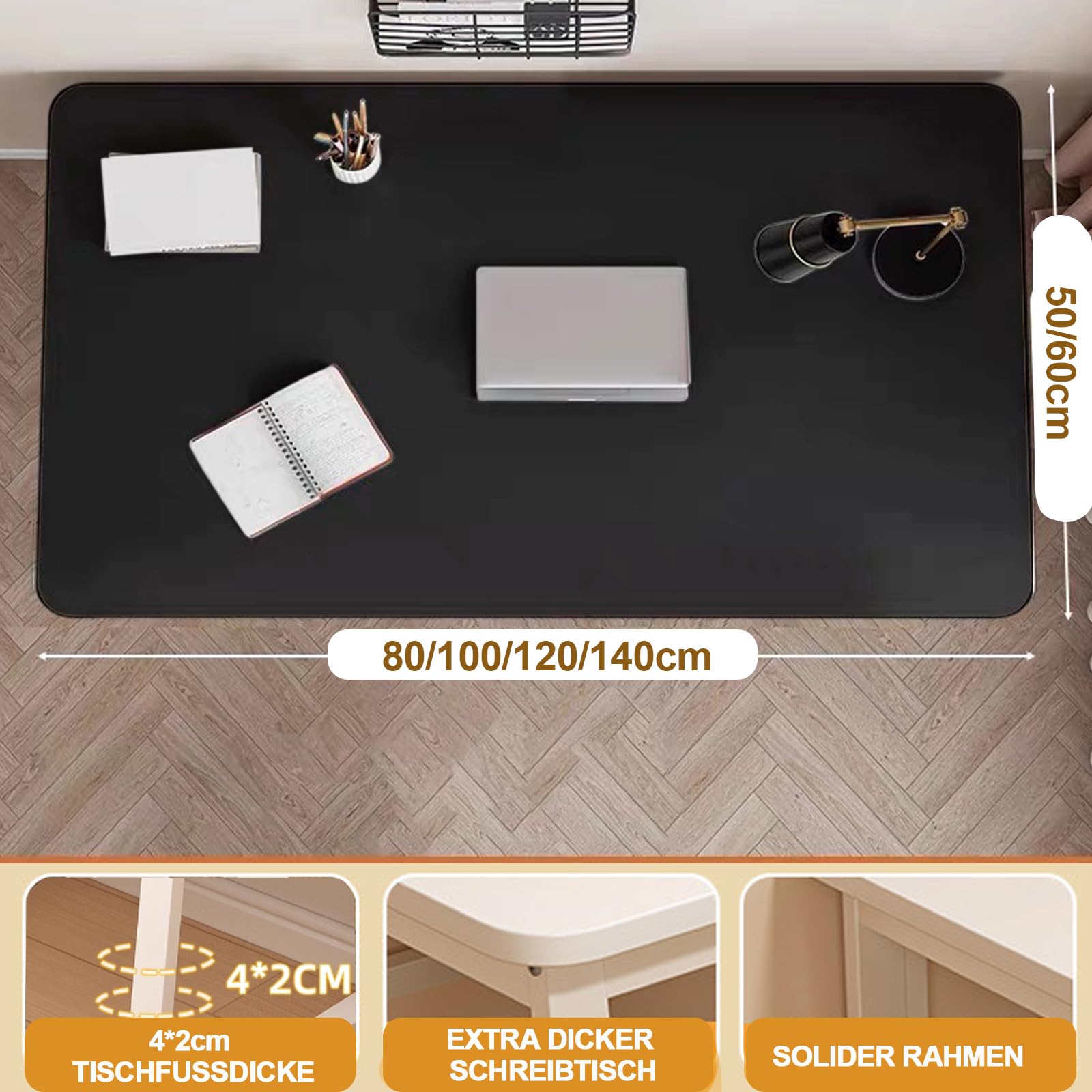 Computertisch Schreibtisch Einfacher Stil Home Office Desk Moderner Schreibtisch für Schlafzimmer