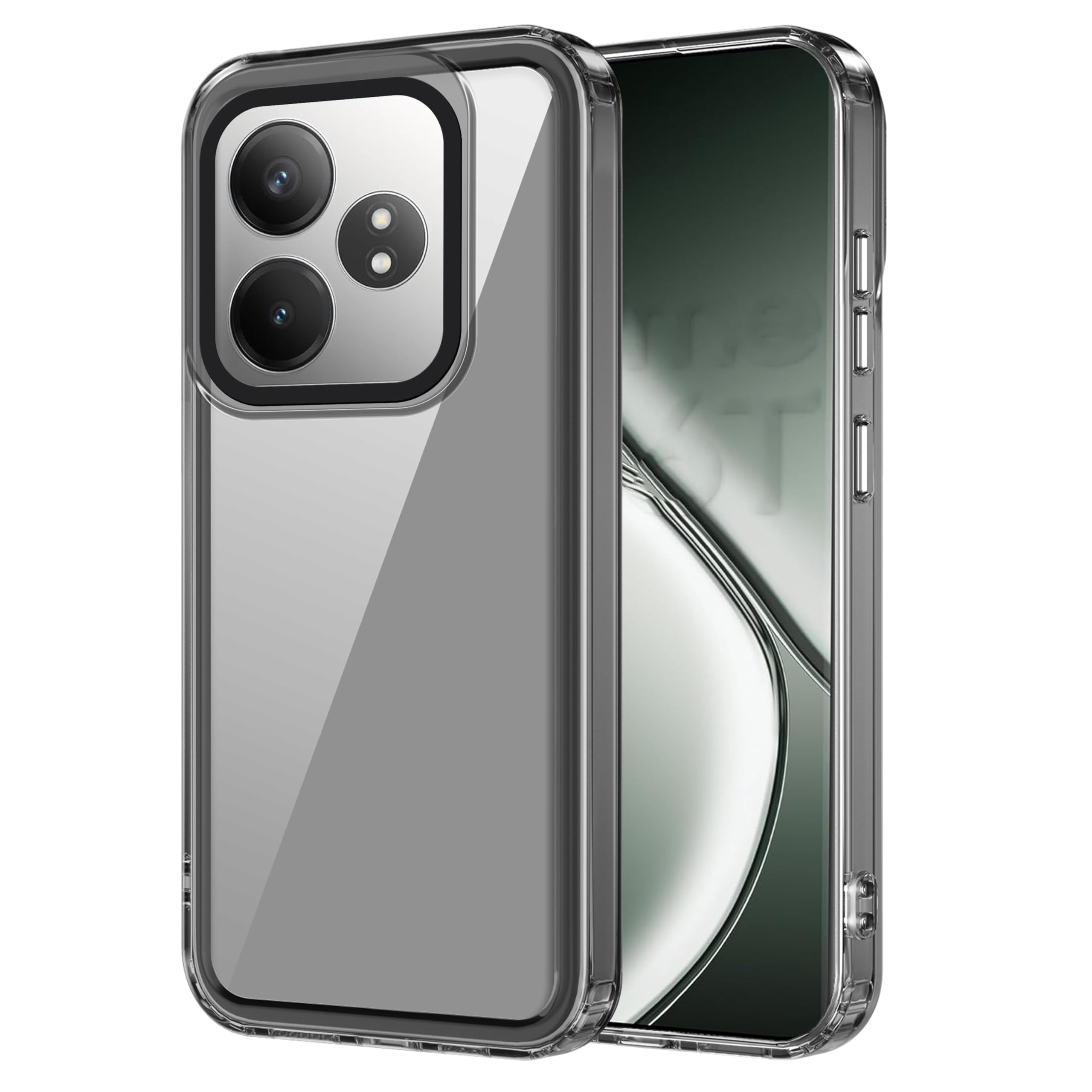 Zapcase Back Case Cover for Realme GT 6T 5G | Compatible for Realme GT 6T 5G Back Case Cover | Case Cover with Camera Protection | (TPU + PC | Translucent Black) (B0D6NGPPP6) Amazon Price History, Amazon Price Tracker
