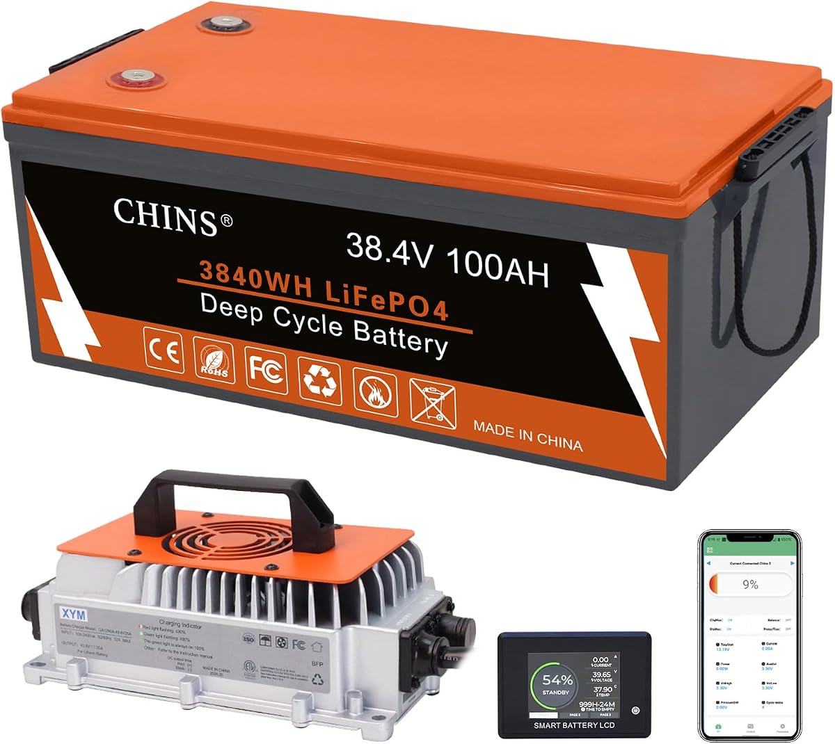 CHINS 36V Lithium Golf Cart