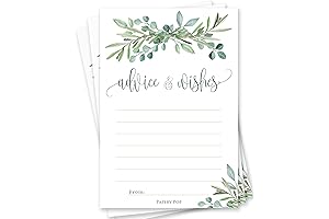 Papery Pop Advice and Wishes - 50 Cards - Eucalyptus