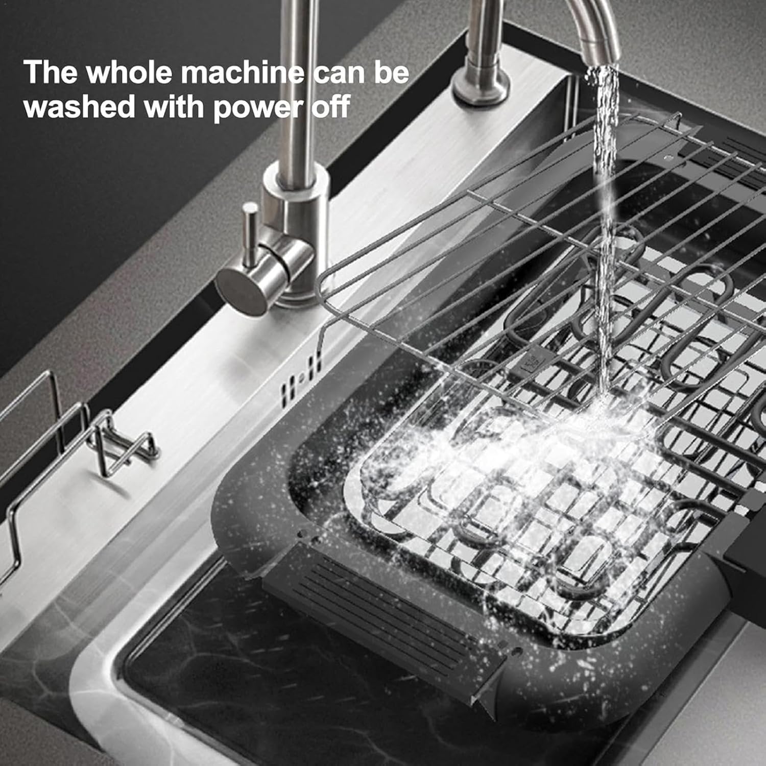 Electric BBQ Grill 2000W Smokeless Non-Stick Table Top Griddle with Removable Drip Tray, 7 Adjustable Temperature Levels, Easy to Clean for Family Dinners and Parties