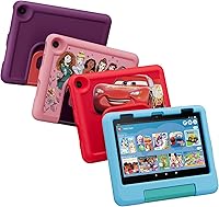 Vista 6 de Yaxa Kid-Proof Case for Fire HD 8 tablet (Only compatible with 12th generation tablet), Blue