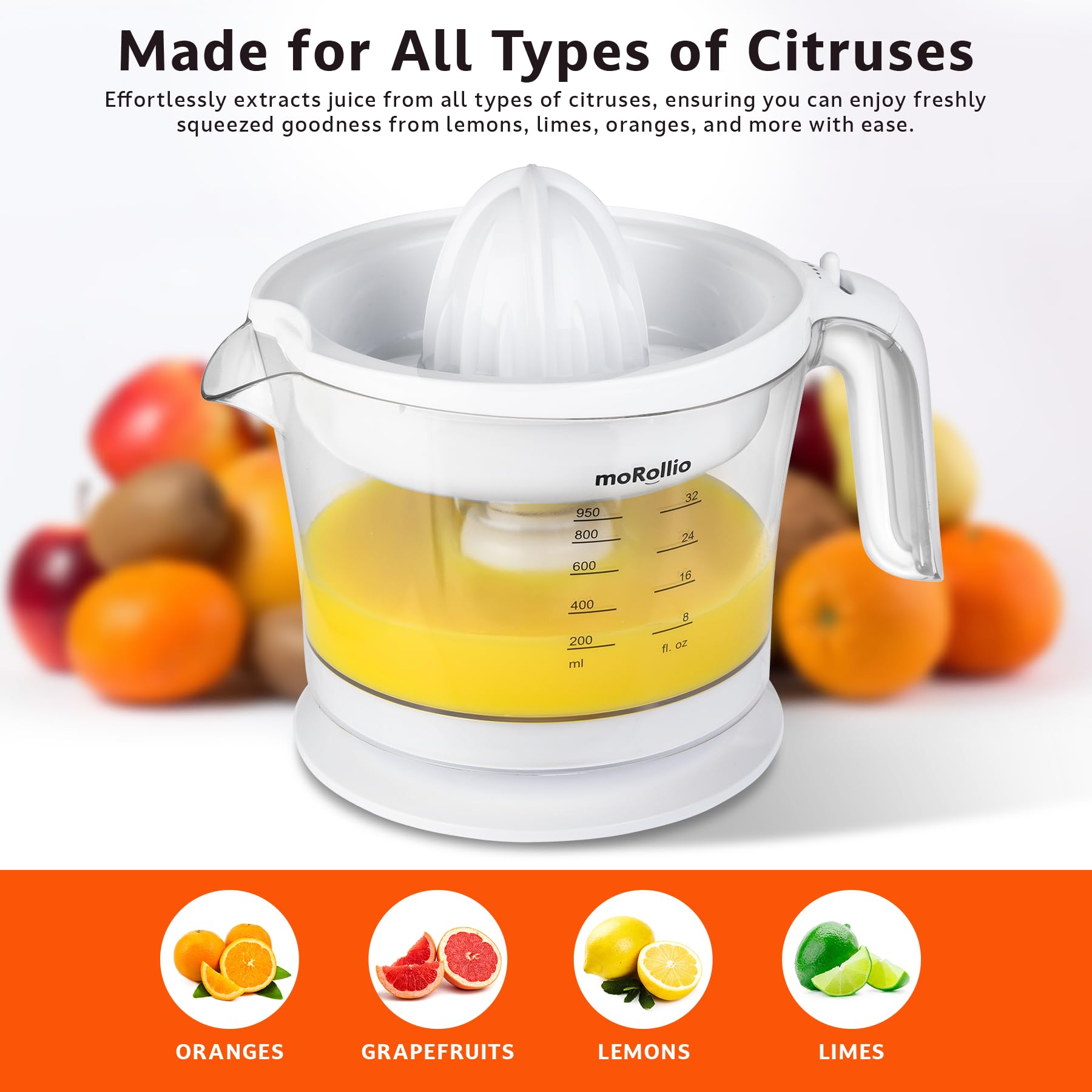 Amazon.com: Citrus Juicer, Orange Juicer | Electric Citrus Juice