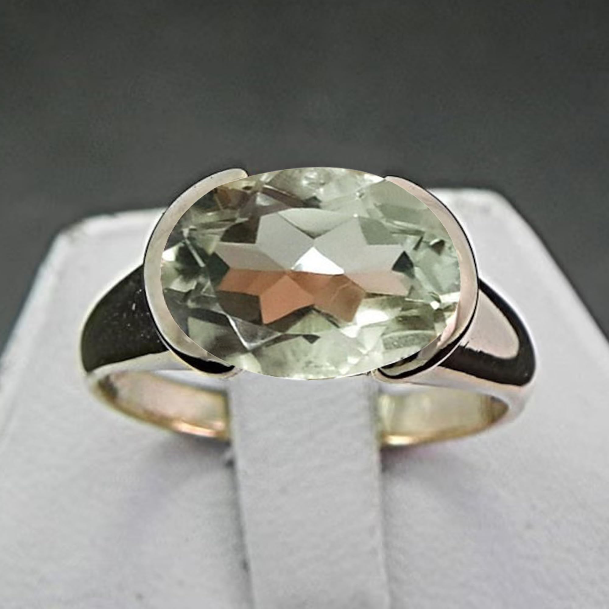 Ring aus 925er Sterlingsilber, Geburtssteinring für Frauen