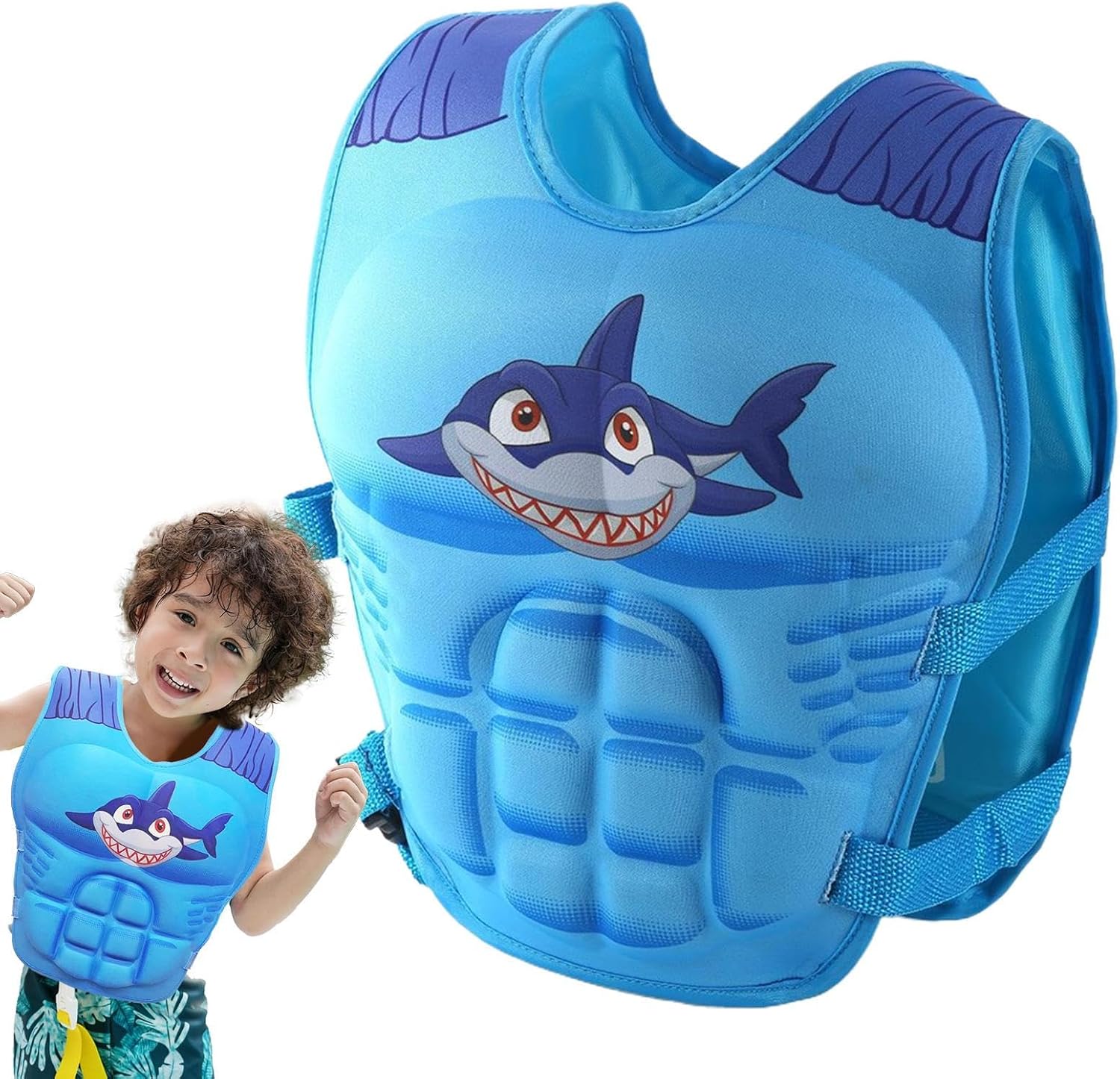 Kids Float Jacket Swimming Buoyancy Aid | Swimming Training Jacket for Boys Girls Aged 2-9 Boating Backyard Water Summer