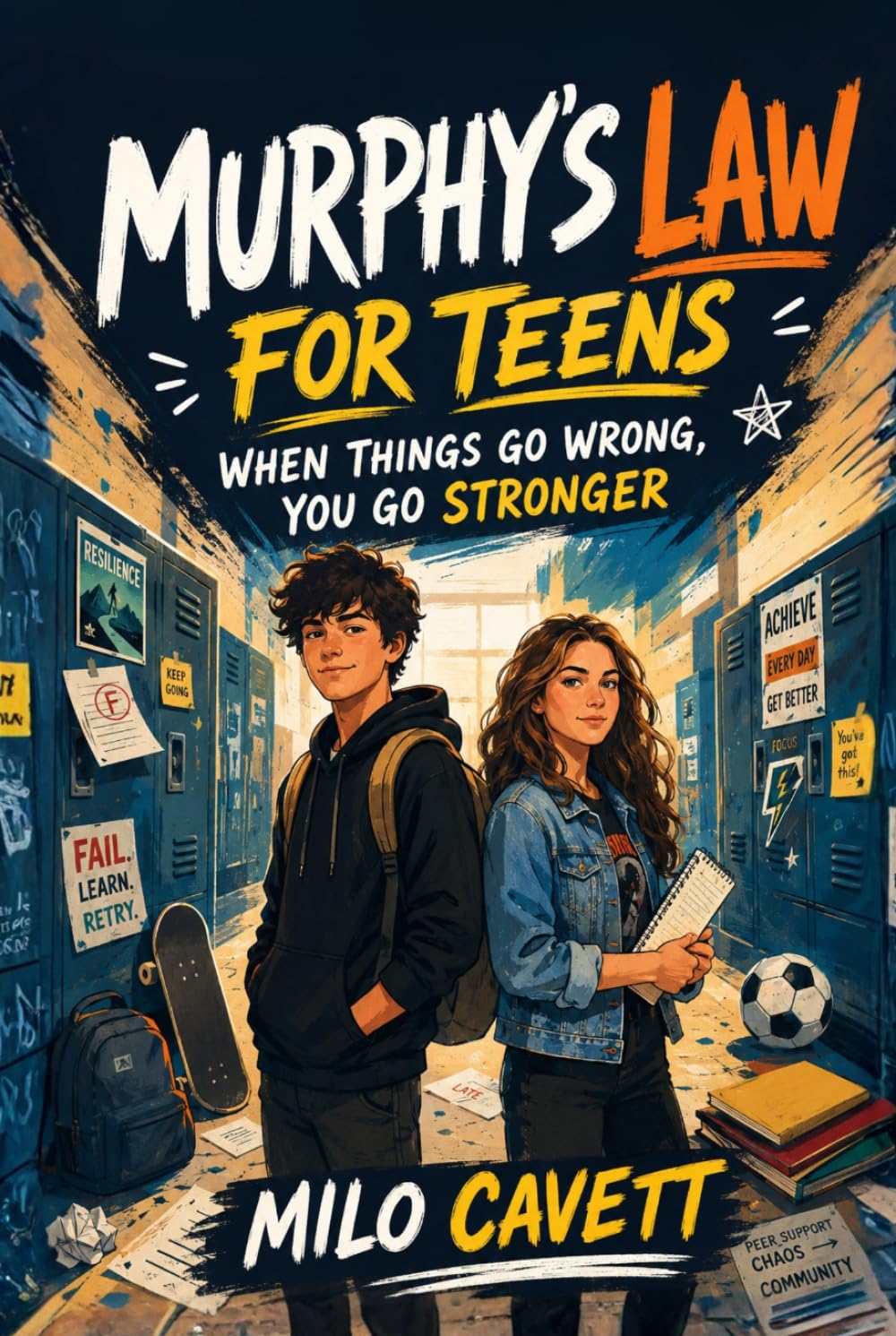 Murphy's Law for Teens: When Things Go Wrong, You Go Stronger - 57 Real-Life Scenarios to Build Confidence, Handle Pressure, and Overcome Any Setback