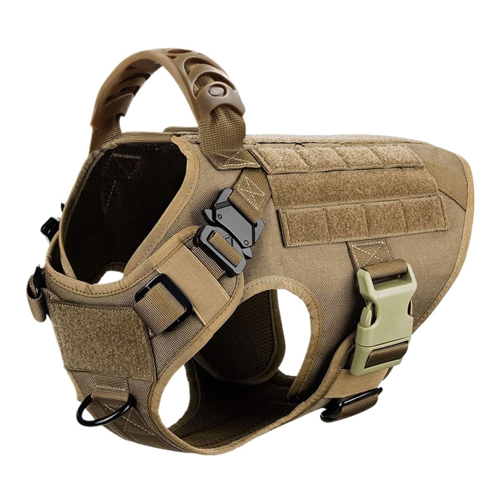 Harnais pour chien de grande taille gilet marron L réglable