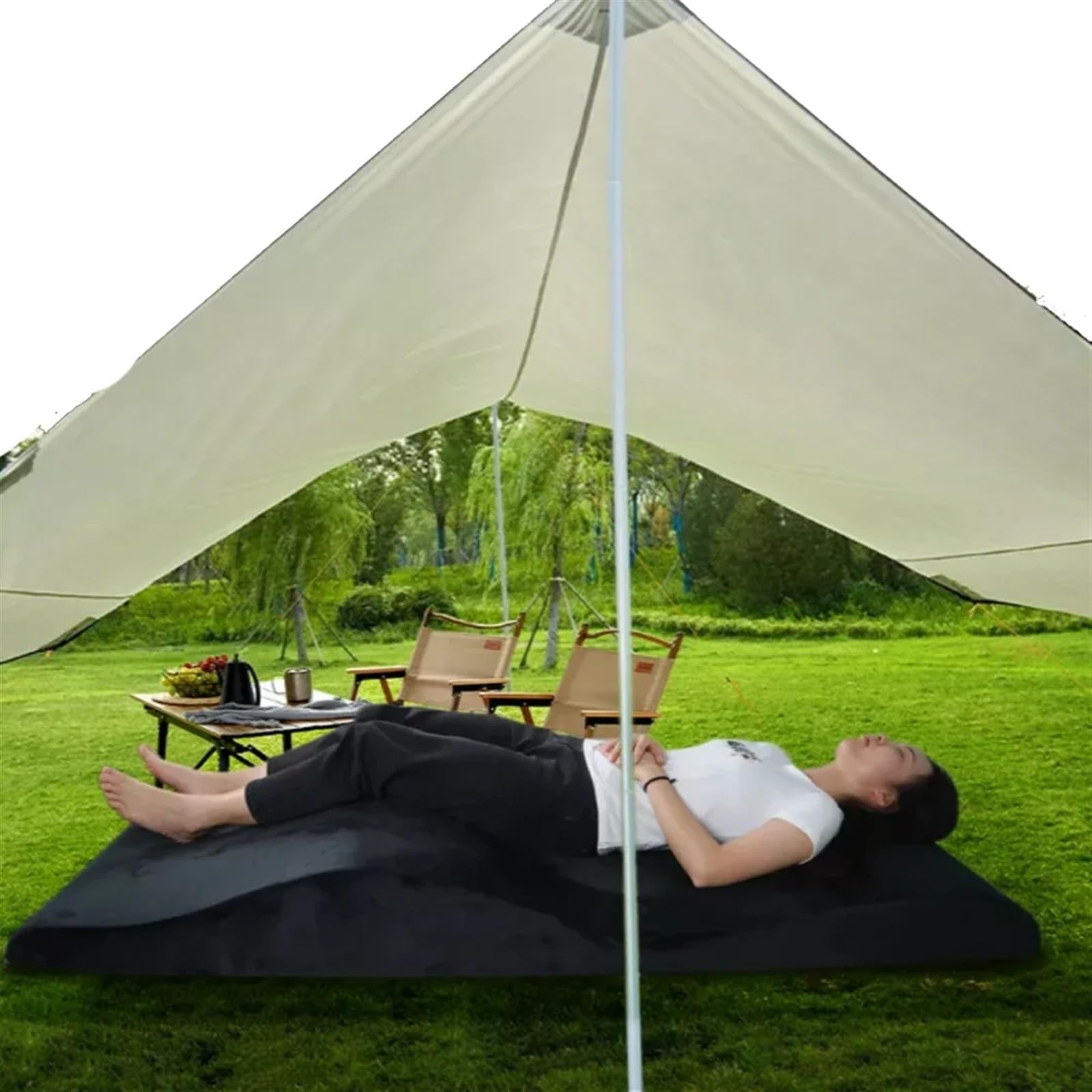 Matelas à Cils à Vagues Incurvé pour Salon de Beauté en Éponge