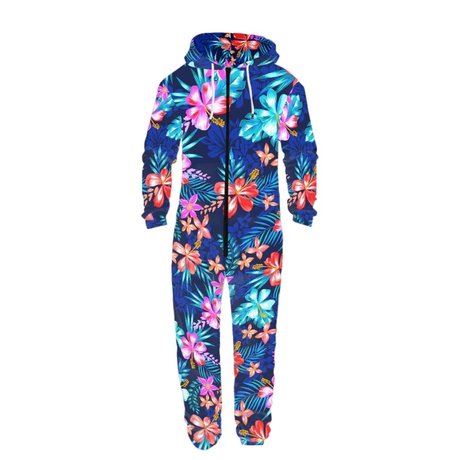 Binienty Conjunto de pijama de pareja a juego con estampado gráfico mono ropa de dormir suave para mujeres y hombres