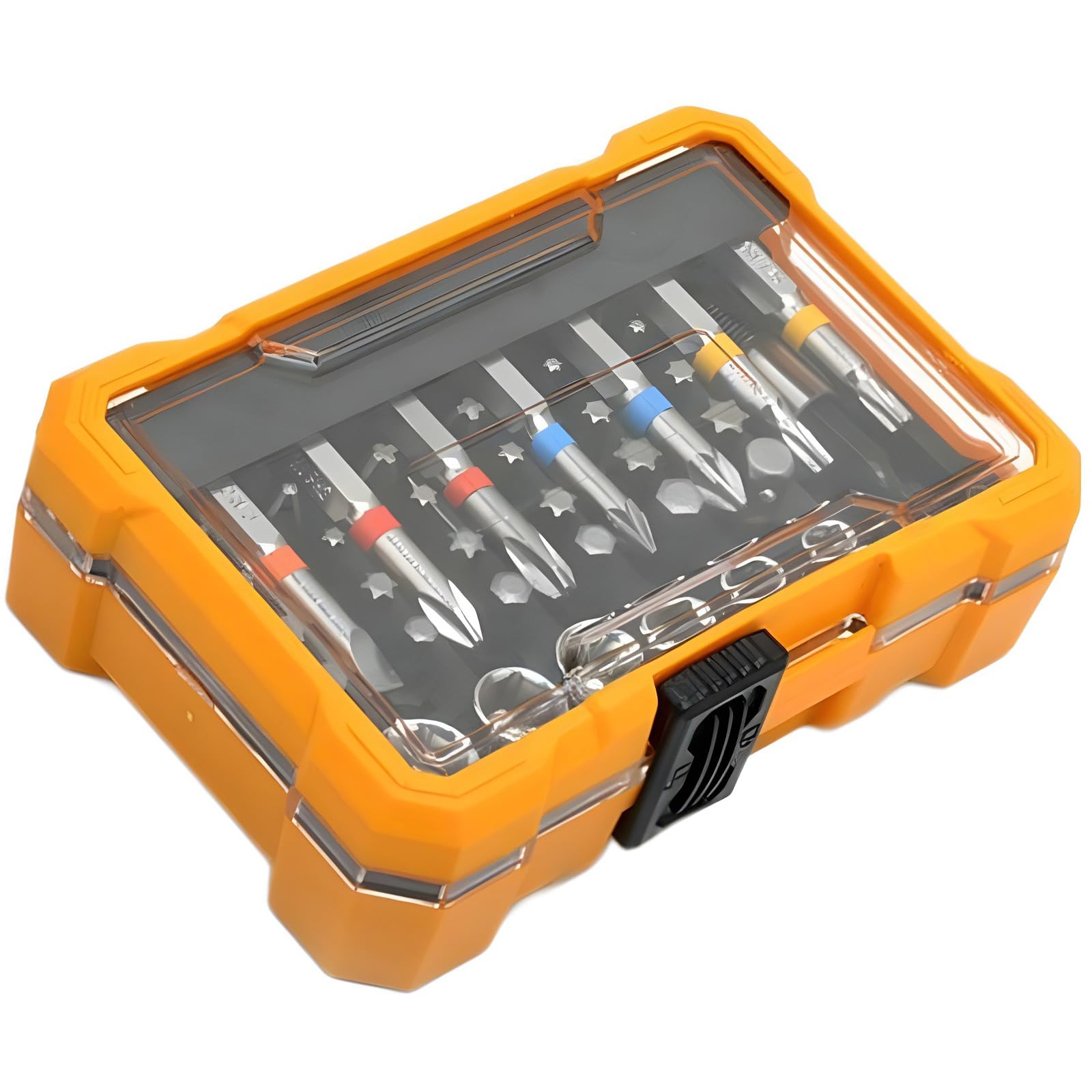 Driver Bit Set 50Pcs Against Slip Search Engine Metal Addons Dense Case Home Technician Equipment Dense Driver Storage Case