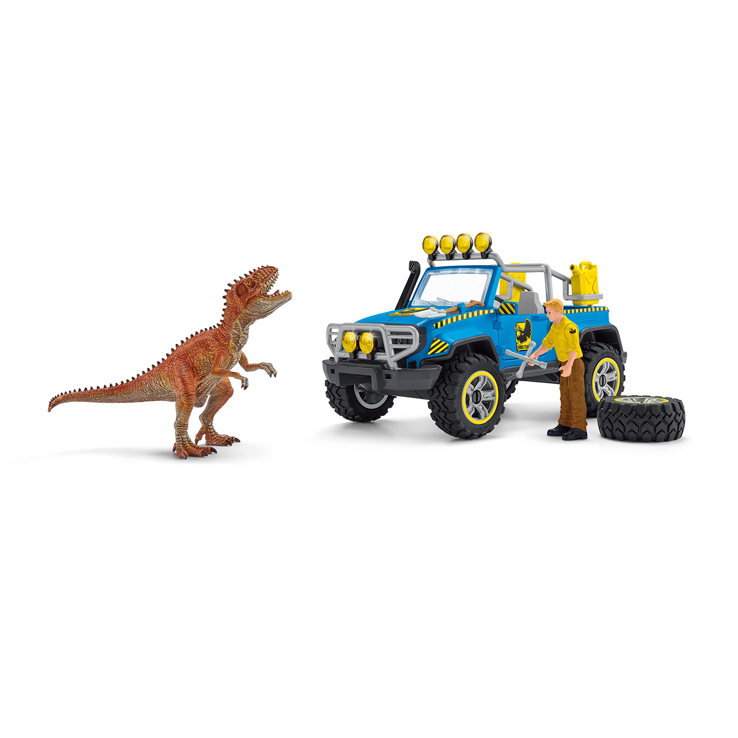 Amazon.co.jp: シュライヒ 恐竜 4WDオフロードとダイノベース 41464N