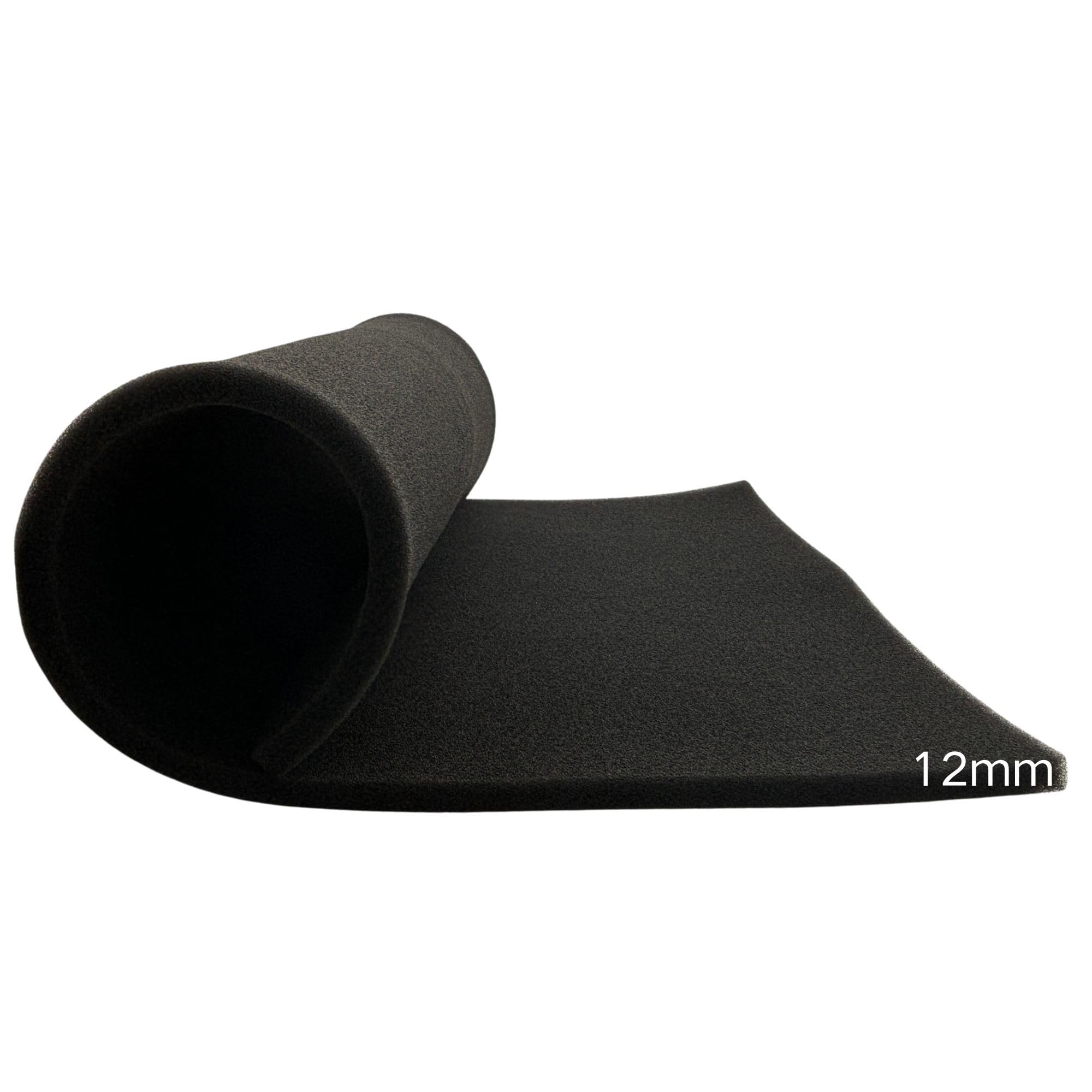Air Filter Foam Material 50PPI 38 x 59cm Thickness 12mm Cut To Fit for Scooter Motorbike Quad Lawnmower Brushcutter Tiller Airbox Filtration Air Purifier Vents