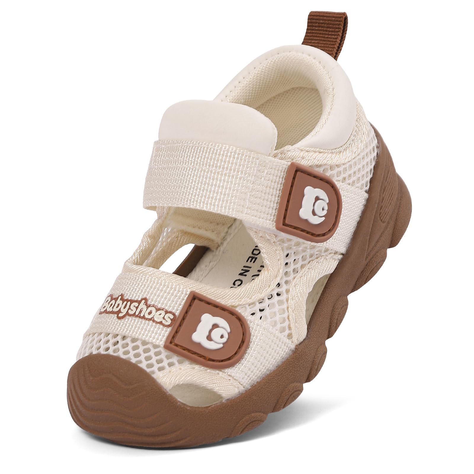 MASOCIO Buty dziecięce Chłopiec Dziewczynka Letnie Sandały Pierwsze kroki z antypoślizgową gumową podeszwą