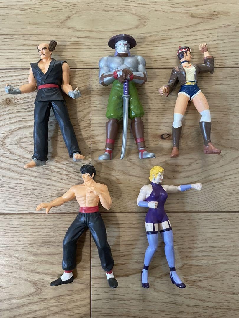 Amazon.co.jp: 鉄拳2 フィギュア5体セット 平八、吉光、ロー、ニーナ