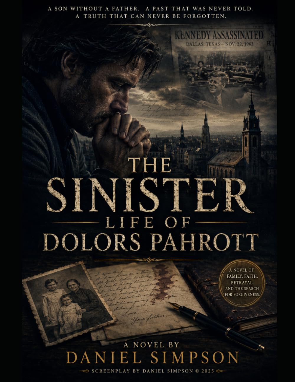 The Sinister Life of Dolors Pahrott Screenplay script drama movie book original english
