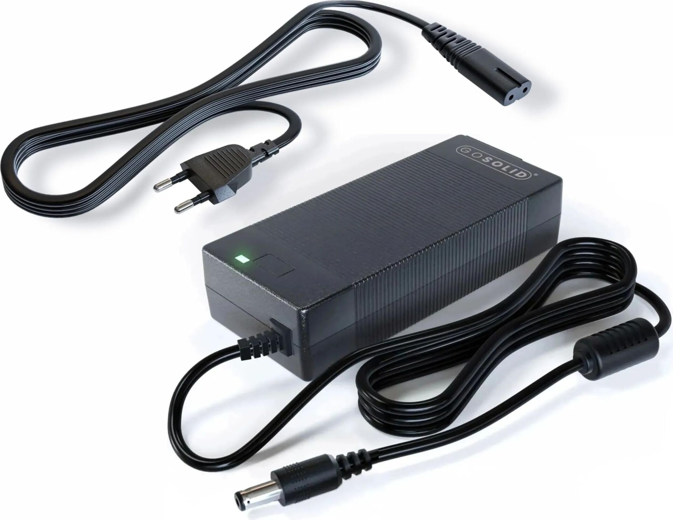 GO SOLID! Chargeur Compatible avec Fiido C11 Vélo Électrique - 54.6V 2A