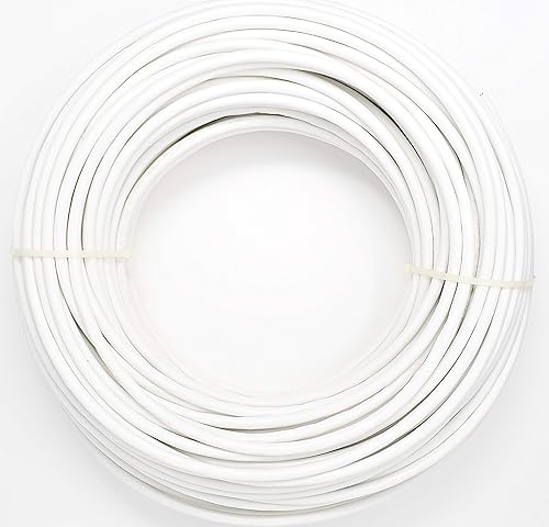 Miniatura 5 de MICRO CONNECTORS Inc. - Cable Ethernet sólido Cat 6 para exteriores, 23 AWG, 250 pies, color blanco (TR4-560WOU-250)
