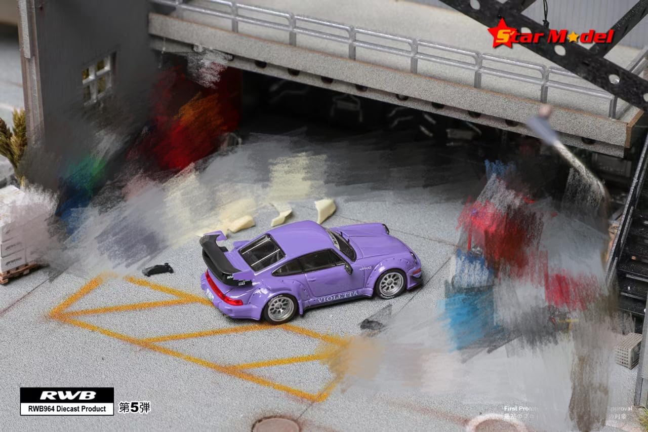 RAUH-Welt Begriff ミニカーセット パープル RWB(RAUH-WELT BEGRIFF) - ig-model