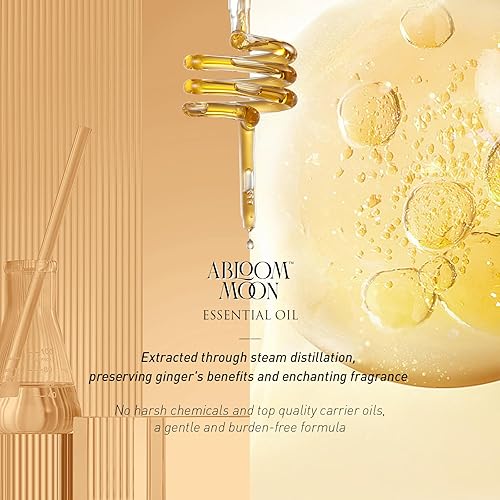 Miniatura 5 de ABLOOM MOON Mezcla de aceite esencial de jengibre, 0.34 onzas líquidas, aceite para la piel, el cuero cabelludo, el cuidado del cabello, para