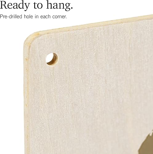 Miniatura 5 de Lantern Press 6x9 Inch Wood Sign, Ready to Hang Wall Decor, Los Angeles, California, State Outline and Heart (Gold)